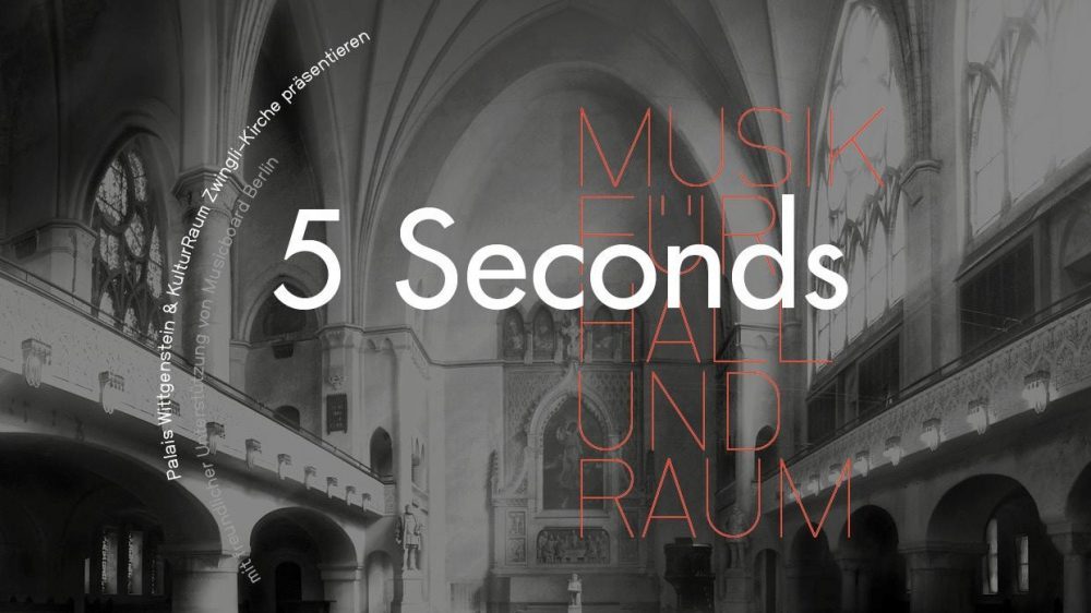5 Seconds – Musik für Hall und Raum Veranstaltungsbanner