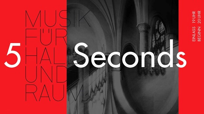 5 Seconds – Musik für Hall und Raum SPEZIAL Veranstaltungsbanner