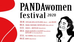 PANDAwomen 2020 Festivalbanner