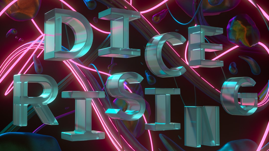 DICE RISING Logo