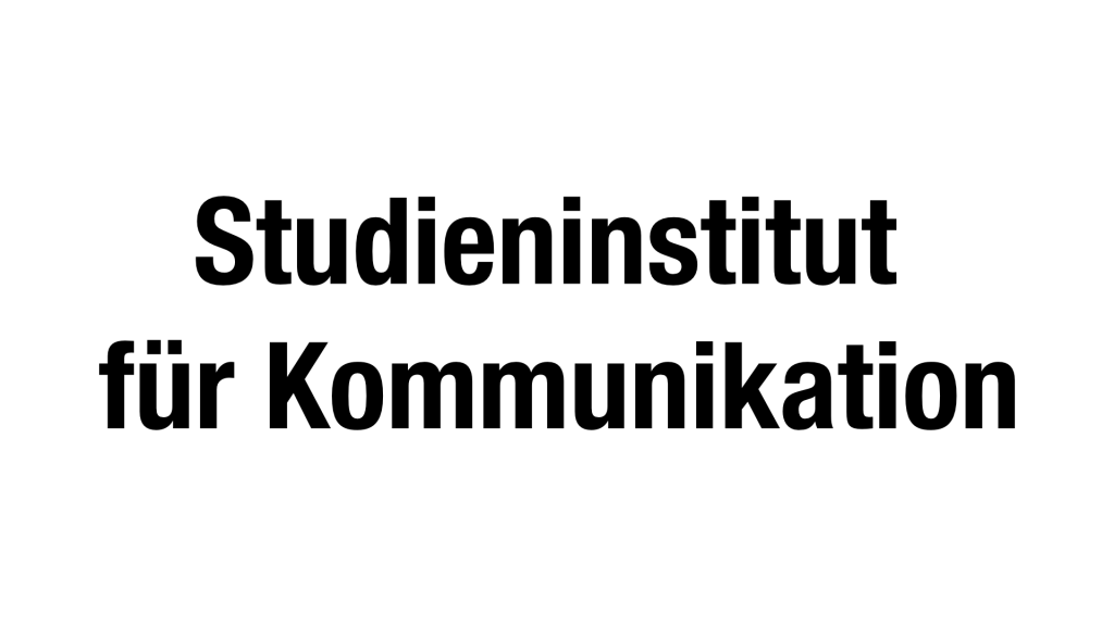 Studieninstitut für Kommunikation Schriftzug