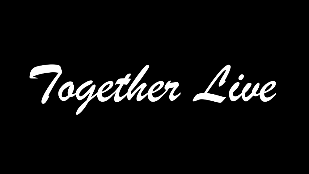 Together Live Schriftzug