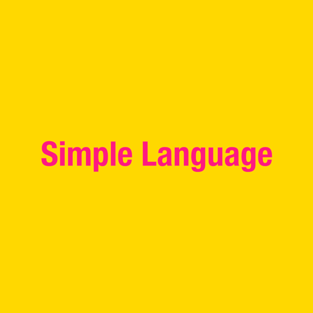 Simple language